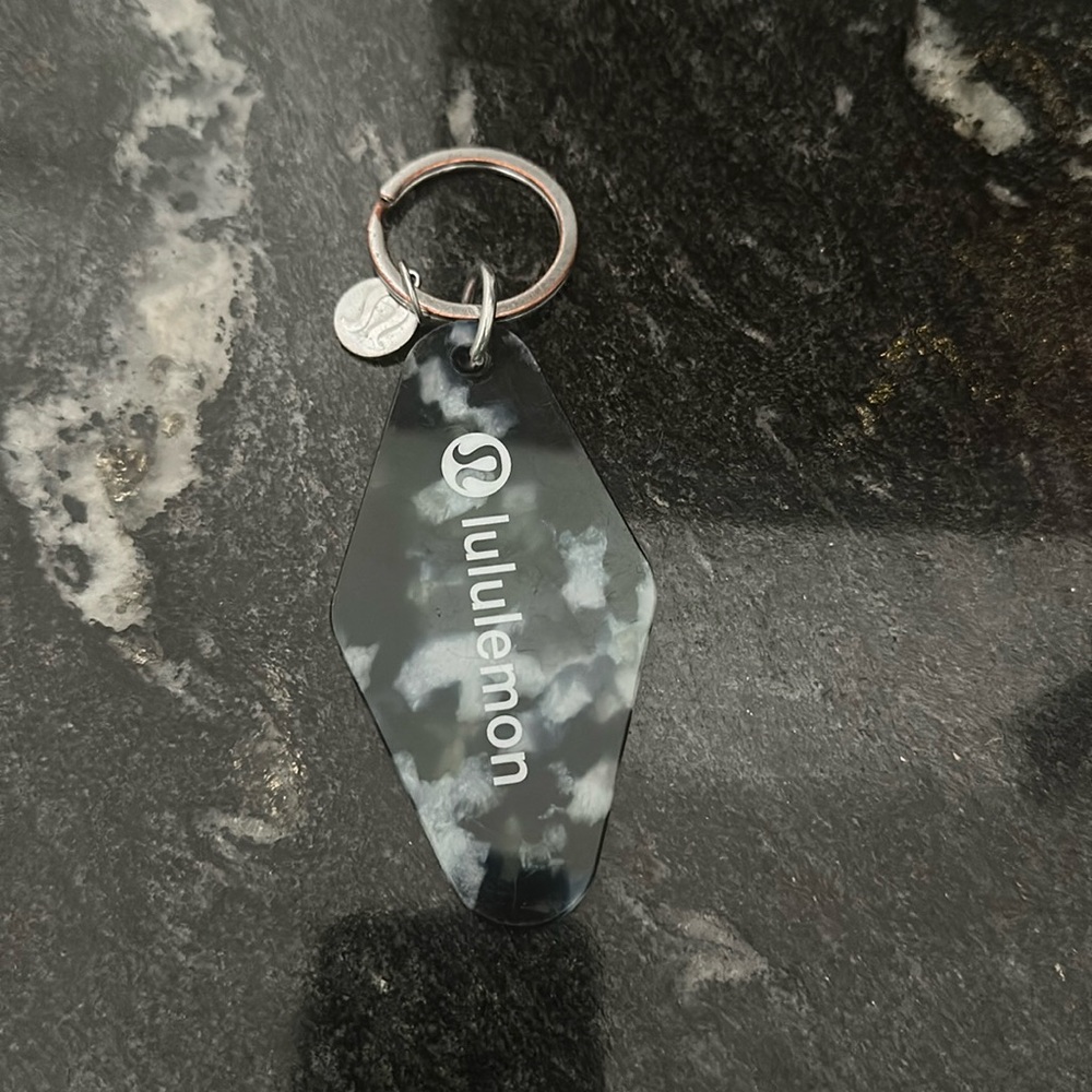 Lululemon keychain